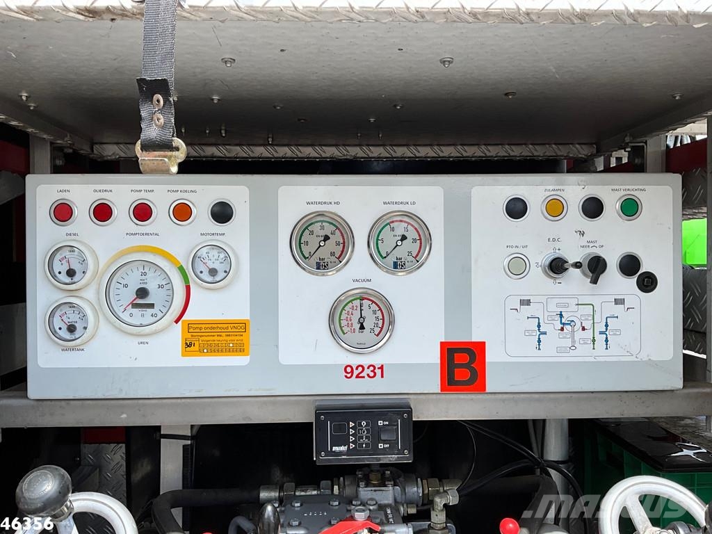 MAN TGL 14.250 Feuerwehr / materiaalwagen met Waterpom Camiones de bomberos