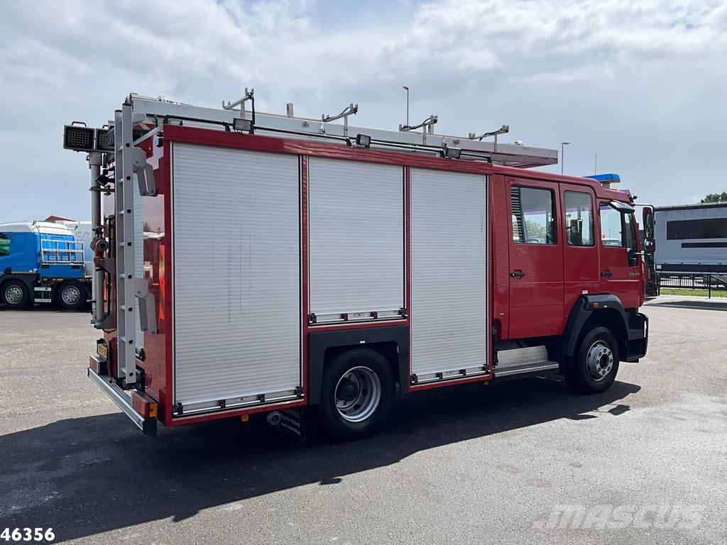 MAN TGL 14.250 Feuerwehr / materiaalwagen met Waterpom Tűzoltó
