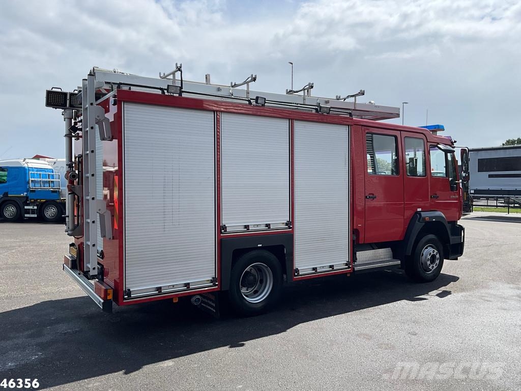 MAN TGL 14.250 Feuerwehr / materiaalwagen met Waterpom Camiones de bomberos
