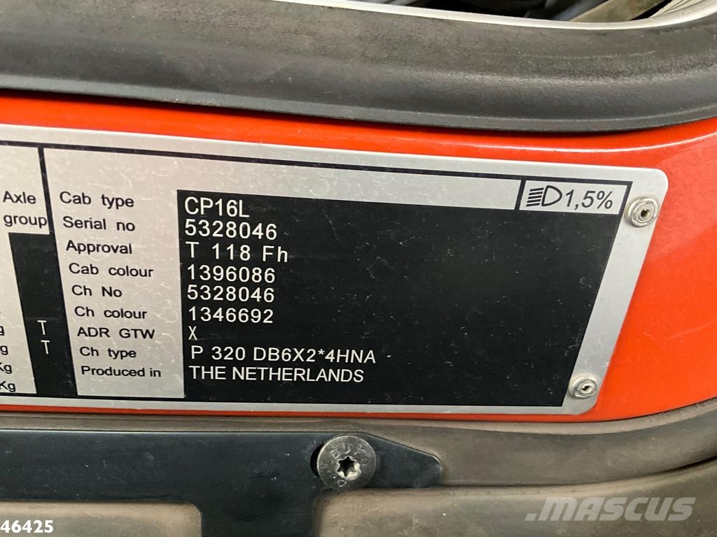 Scania P 320 HMF 14 Tonmeter Z-kraan Just 227.472 km! Pašizgāzējs