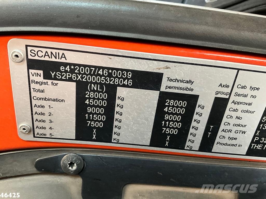Scania P 320 HMF 14 Tonmeter Z-kraan Just 227.472 km! Pašizgāzējs