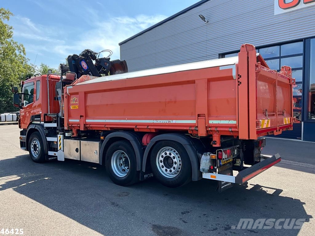 Scania P 320 HMF 14 Tonmeter Z-kraan Just 227.472 km! Pašizgāzējs