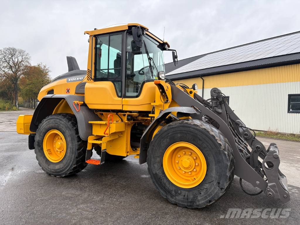 Volvo L60H lastmaskin, lockup, spakstyrning, 4 spak Radlader