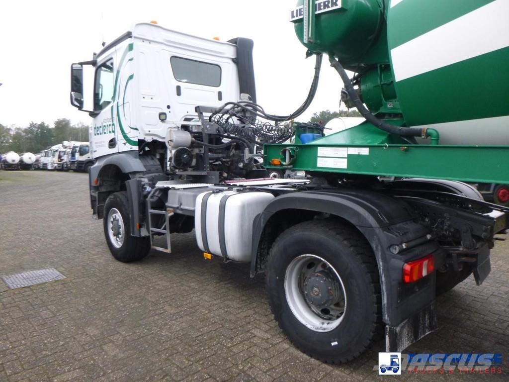 Mercedes-Benz Arocs 1943 4x4 Euro 6 + Liebherr mixer trailer 10 Camiões de betão
