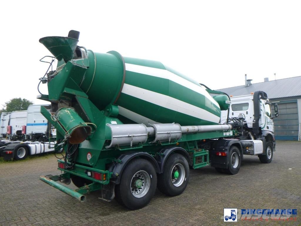 Mercedes-Benz Arocs 1943 4x4 Euro 6 + Liebherr mixer trailer 10 Camiões de betão