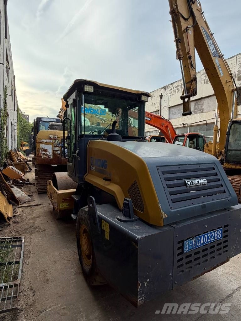 XCMG XS65 싱글 드럼 롤러