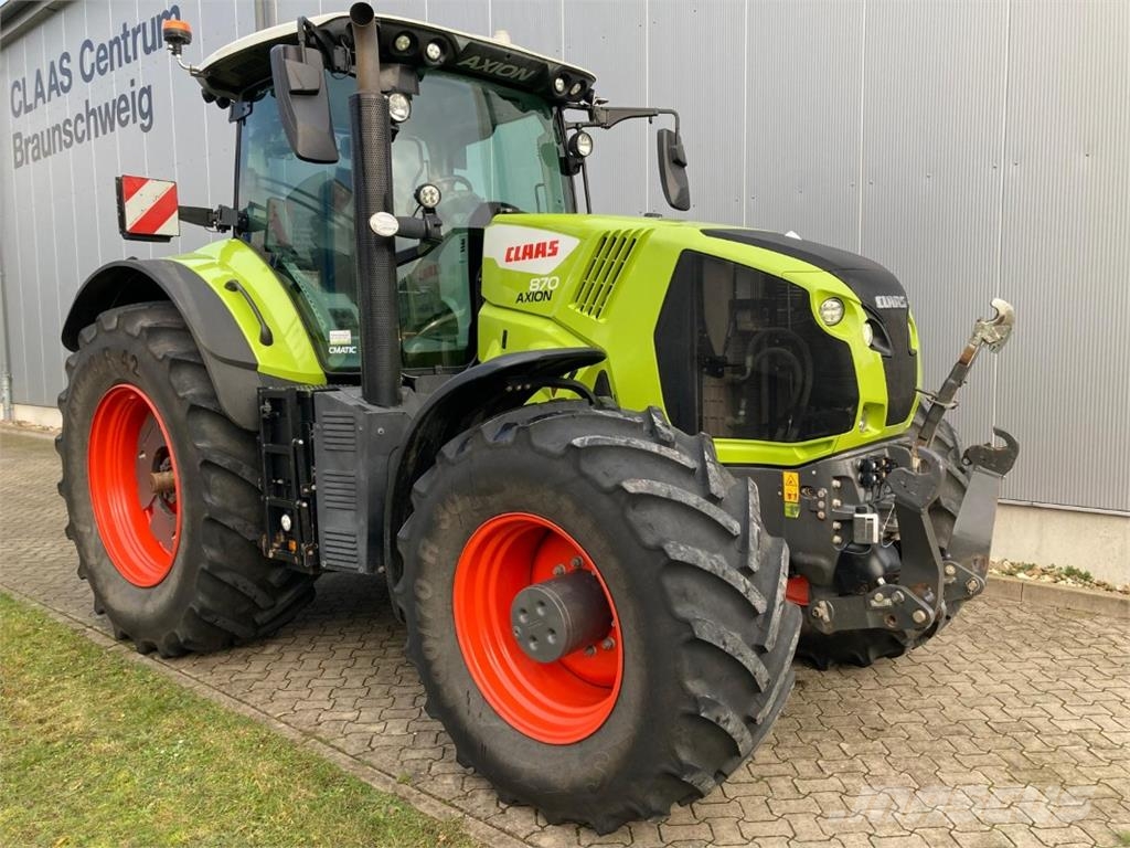 CLAAS Axion 870 CMATIC 트랙터