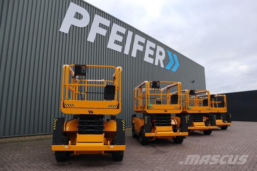 Haulotte Compact 12DX Valid Inspection, Diesel, 4x4 Drive, Scheren-Arbeitsbühnen