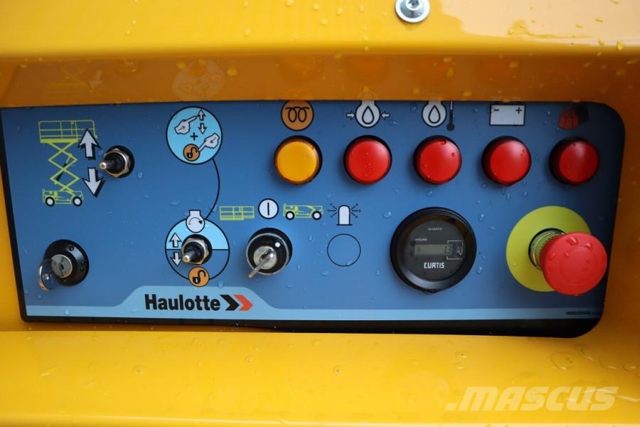 Haulotte Compact 12DX Valid Inspection, Diesel, 4x4 Drive, Scheren-Arbeitsbühnen