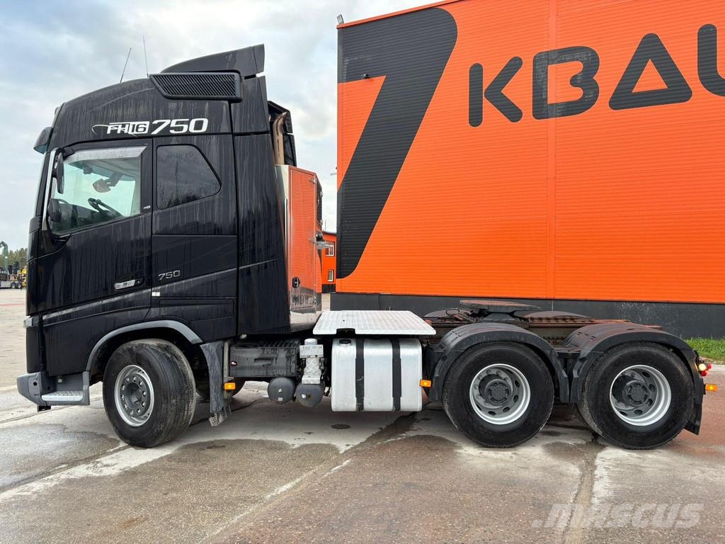 Volvo FH 16 750 6x4 GCW 90 ton / RETARDER Vetopöytäautot