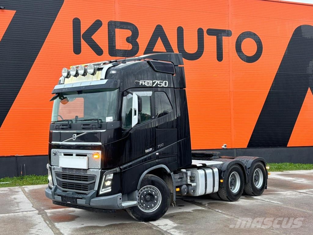 Volvo FH 16 750 6x4 GCW 90 ton / RETARDER Vetopöytäautot