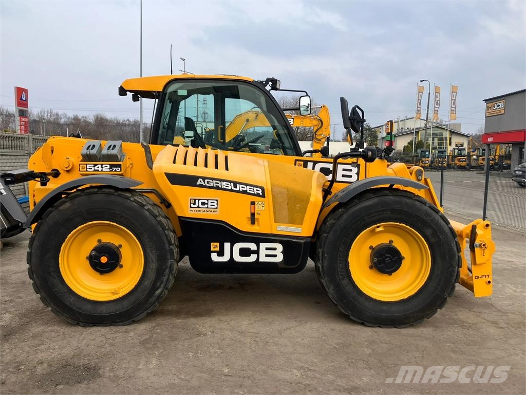 JCB 542-70 Agri Super مناولات متداخلة