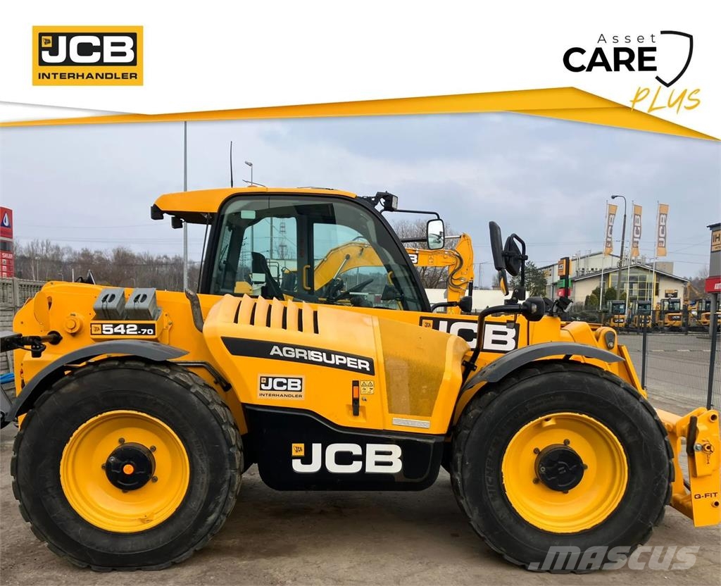 JCB 542-70 Agri Super مناولات متداخلة
