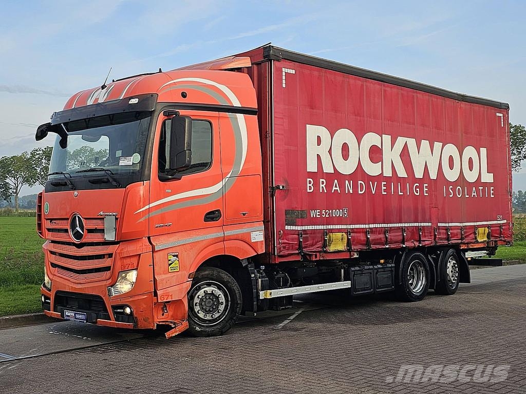 Mercedes-Benz ACTROS 2642 LS Pressukapelli kuorma-autot