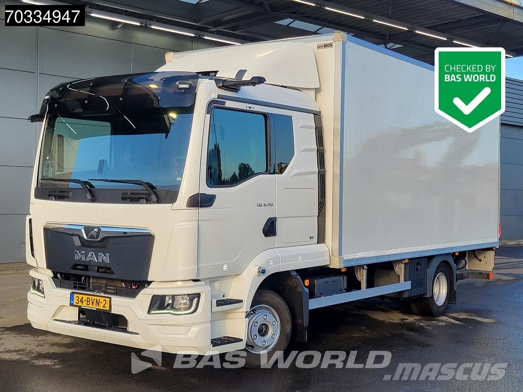 MAN TGL 8.190 TGL 4X2 8-tons NL-Truck APK 1500kh Tailg Tovornjaki zabojniki