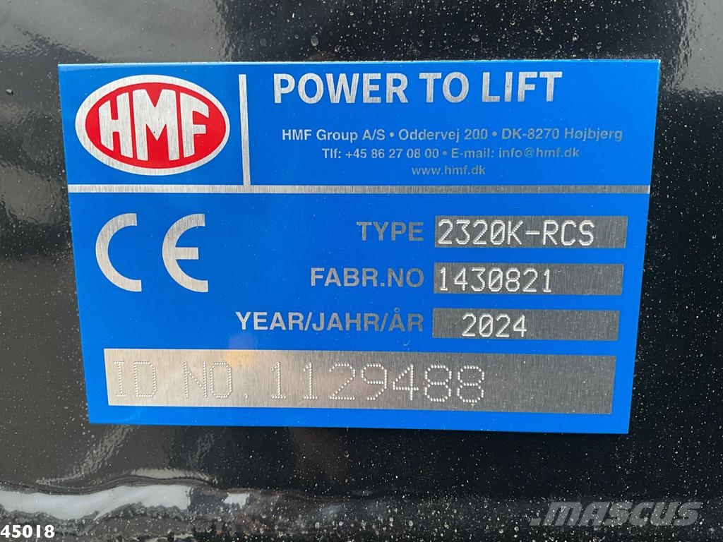 Mercedes-Benz Actros 2543 HMF 23 Tonmeter laadkraan Камиони с кран с кука