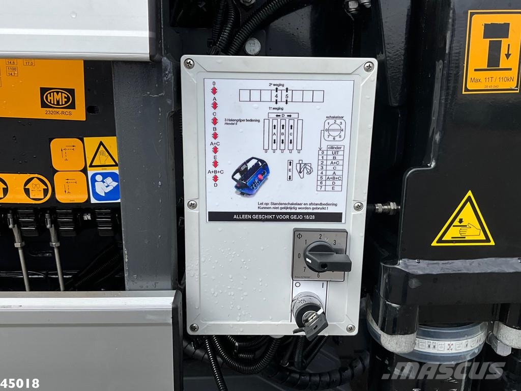 Mercedes-Benz Actros 2543 HMF 23 Tonmeter laadkraan Камиони с кран с кука