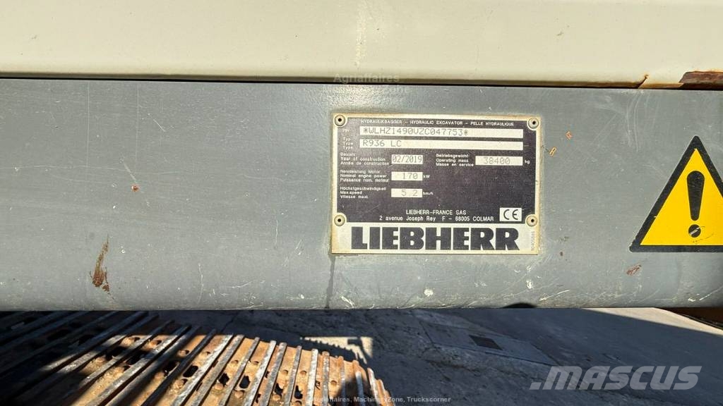 Liebherr R 936 LC Εκσκαφείς με ερπύστριες