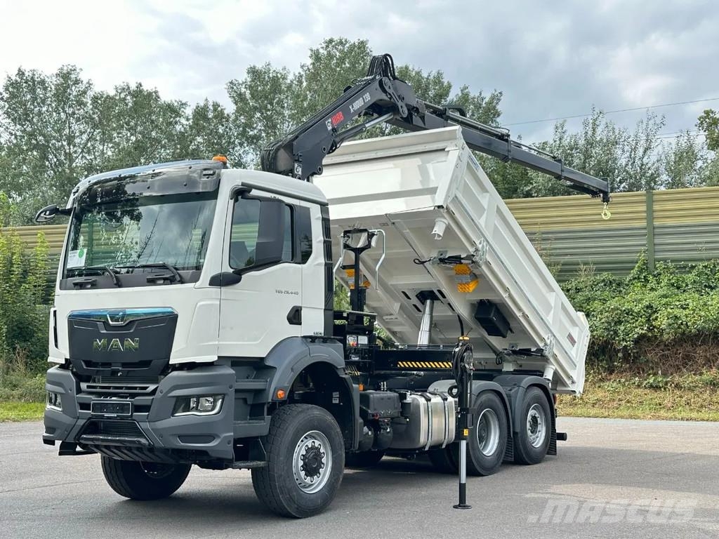 MAN TGS 28.480 MAN TGS 28.480 6x4-4/3-Seiten- Kipper / Самоскиди