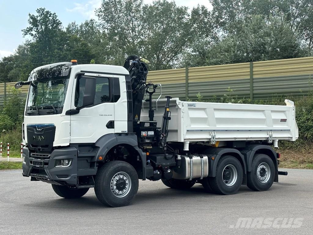 MAN TGS 28.480 MAN TGS 28.480 6x4-4/3-Seiten- Kipper / Bañeras basculantes usadas