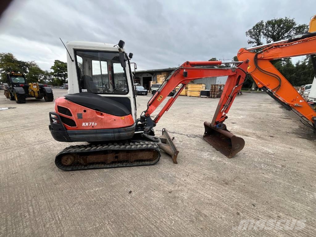 Kubota KX 71-3 Mini bagri <7t