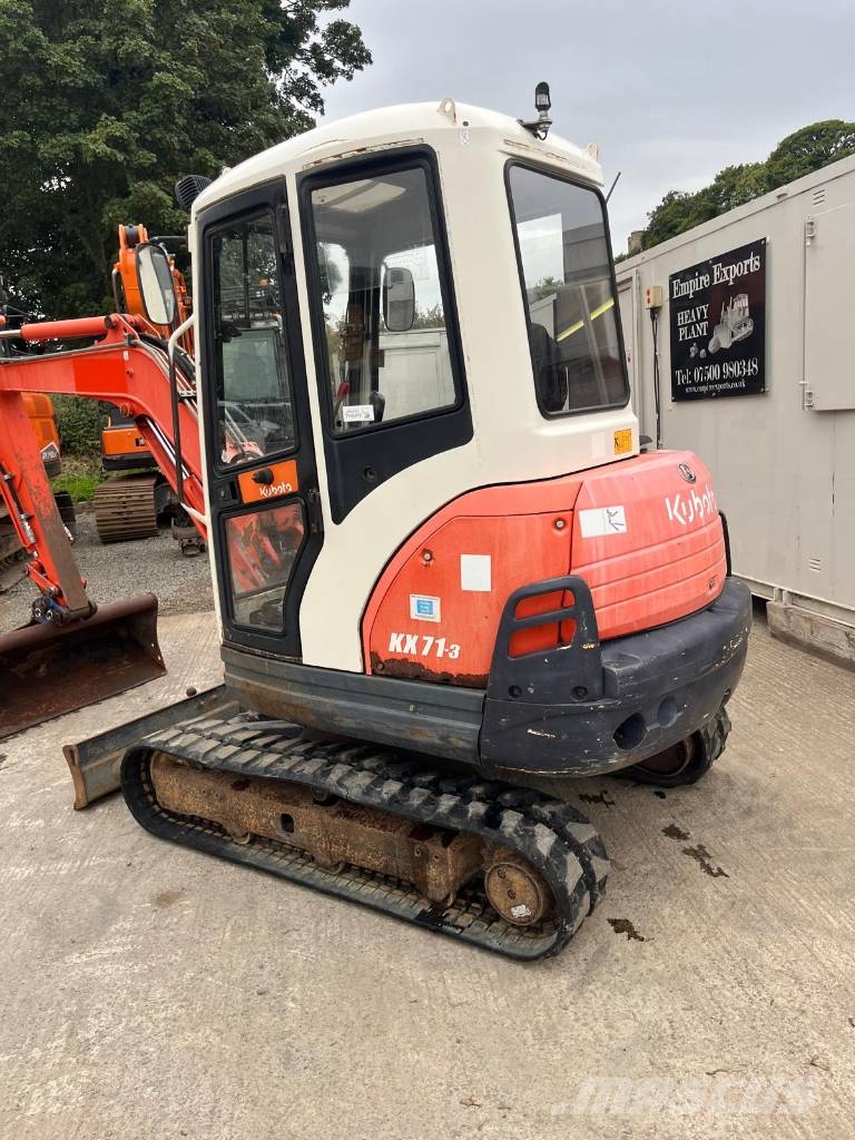 Kubota KX 71-3 Mini bagri <7t