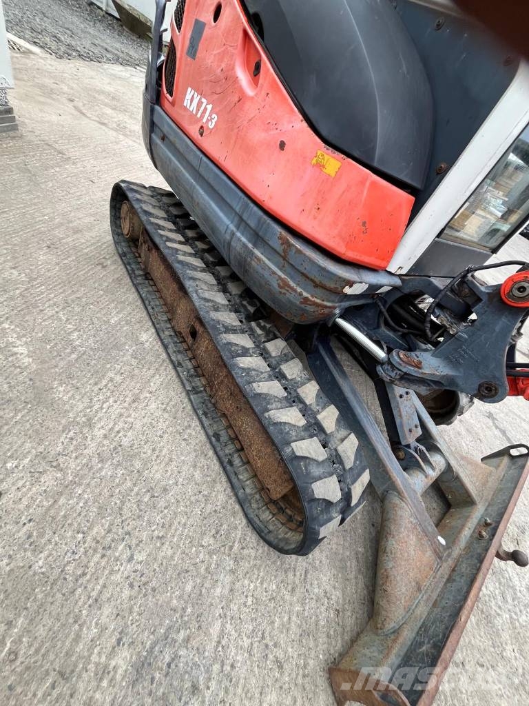 Kubota KX 71-3 Mini bagri <7t