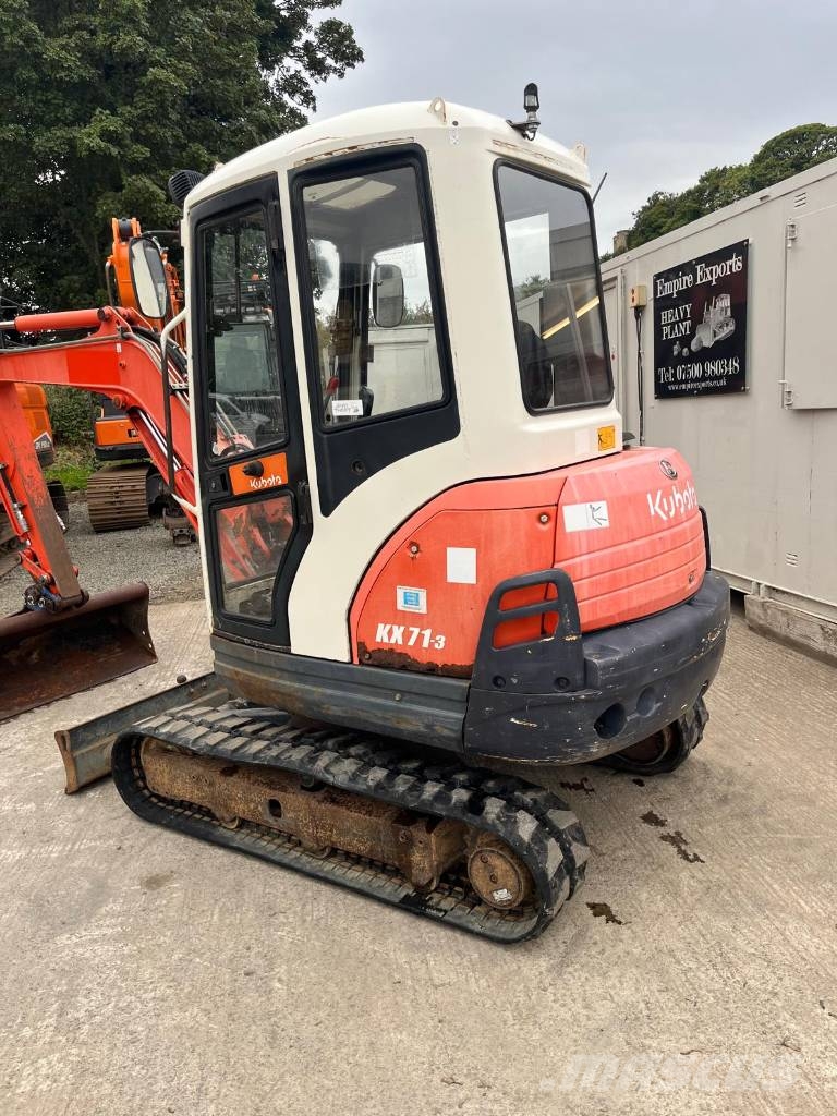 Kubota KX 71-3 Mini bagri <7t