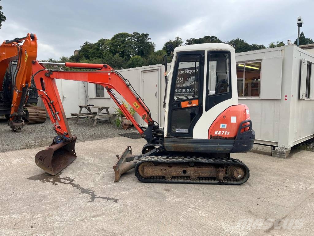 Kubota KX 71-3 Mini bagri <7t