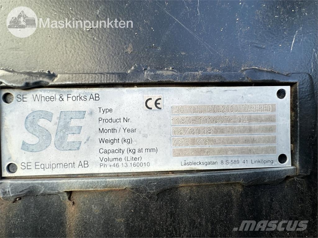  SE wheel & forks ab L30 Con. Buc.2000 lapered Cucharones
