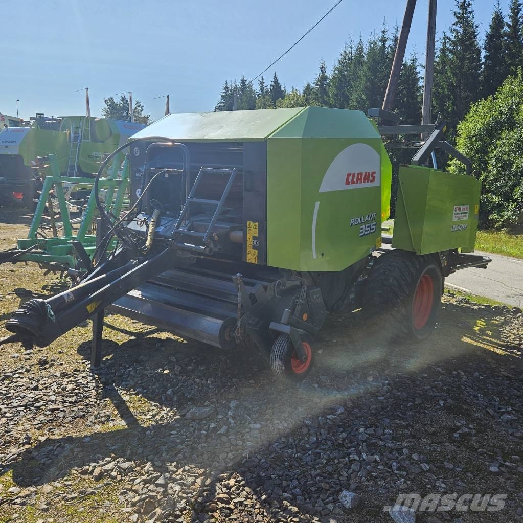 CLAAS Rollant 355 RC Uniwrap Rundbalspressar