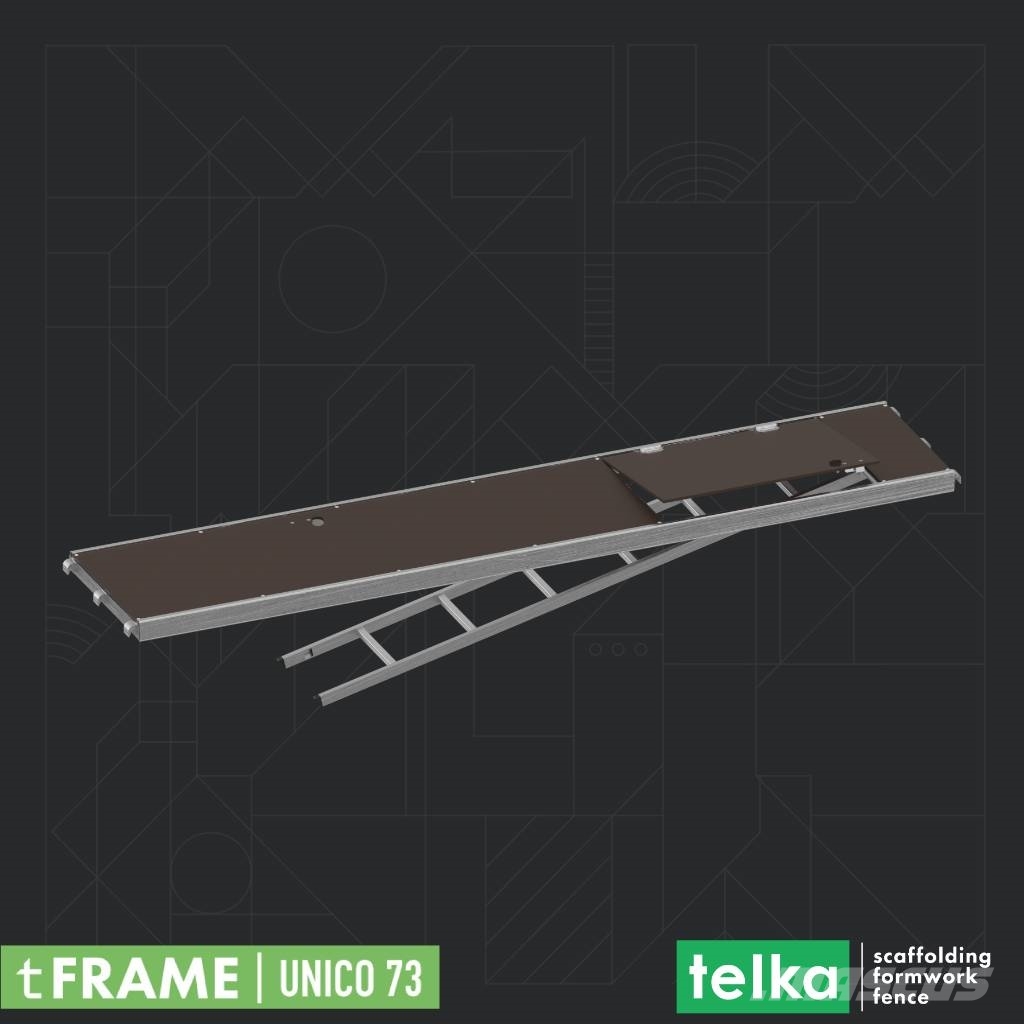  128,94 m2 UNICO73 Scaffolding échafaudage skela Pastolių įrengimai