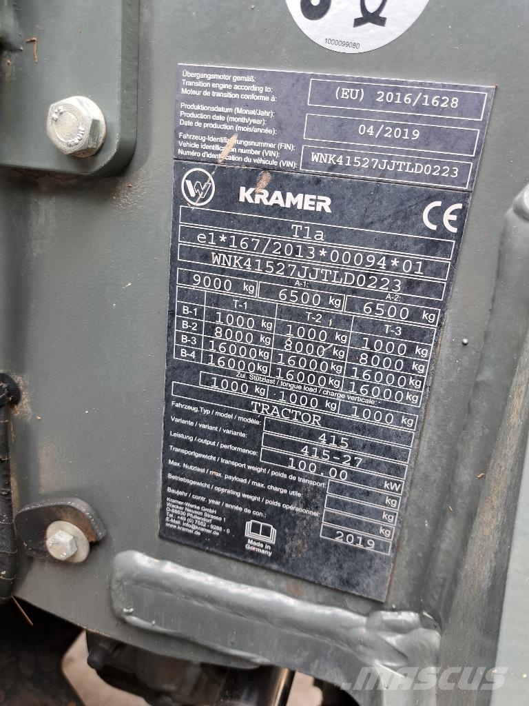 Kramer KT407 Telehandlers