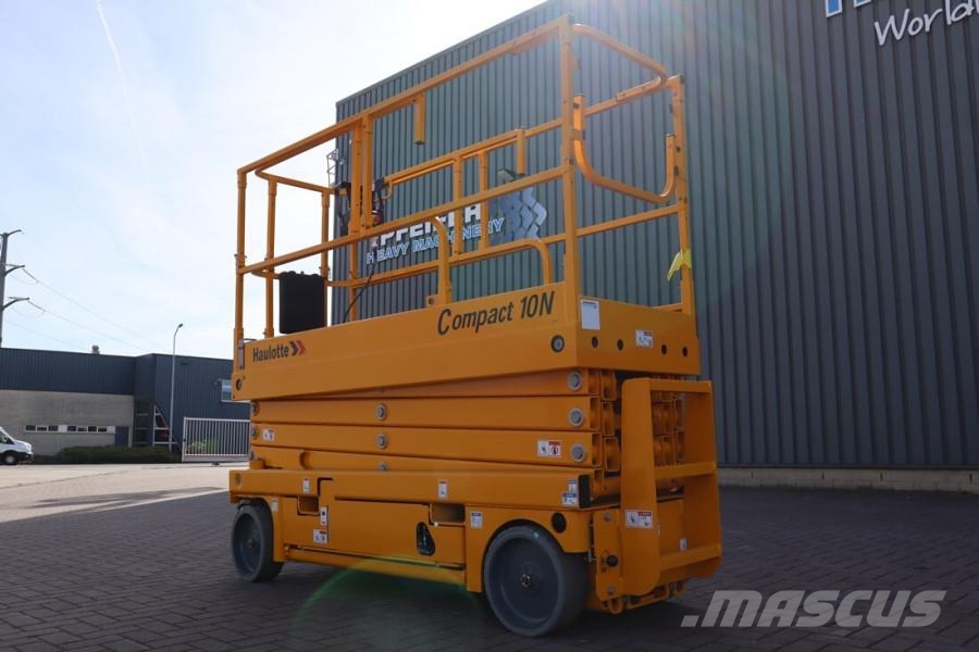 Haulotte Compact 10N Valid Iinspection, *Guarantee! 10m Wor Scissor lifts