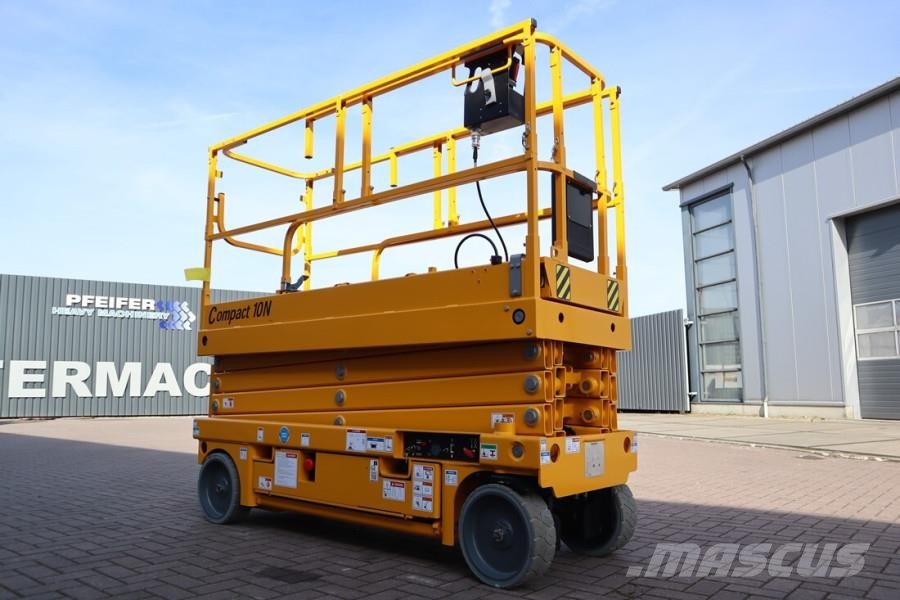 Haulotte Compact 10N Valid Iinspection, *Guarantee! 10m Wor Scissor lifts