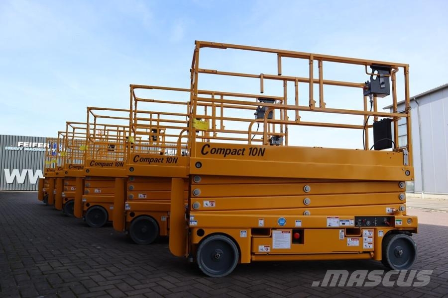Haulotte Compact 10N Valid Iinspection, *Guarantee! 10m Wor Scissor lifts