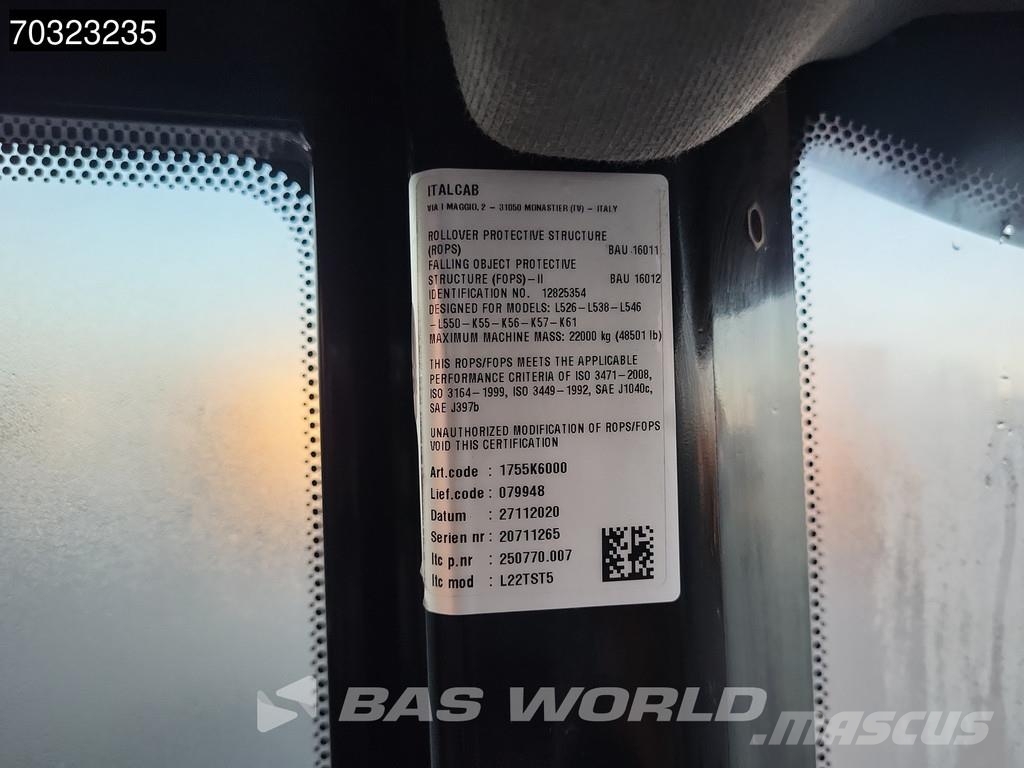 Liebherr L538 Quick Coupler ホイールローダー・タイヤショベル