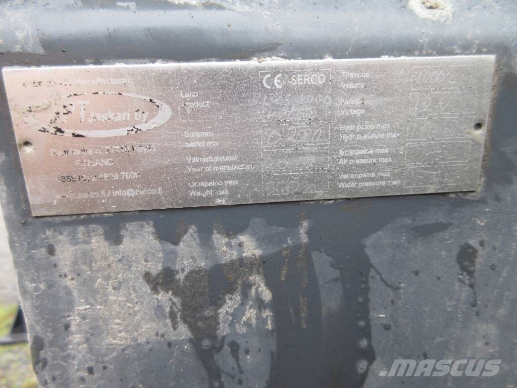 Serco Vilho LKS 1000L Lautashiekotin 2m Posipači soli i peska