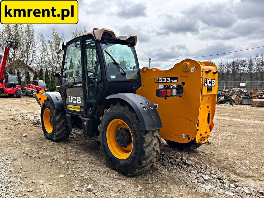 JCB 533-105 ŁADOWARKA TELESKOPOWA MTH:2065! | JCB 535- Carretillas telescópicas