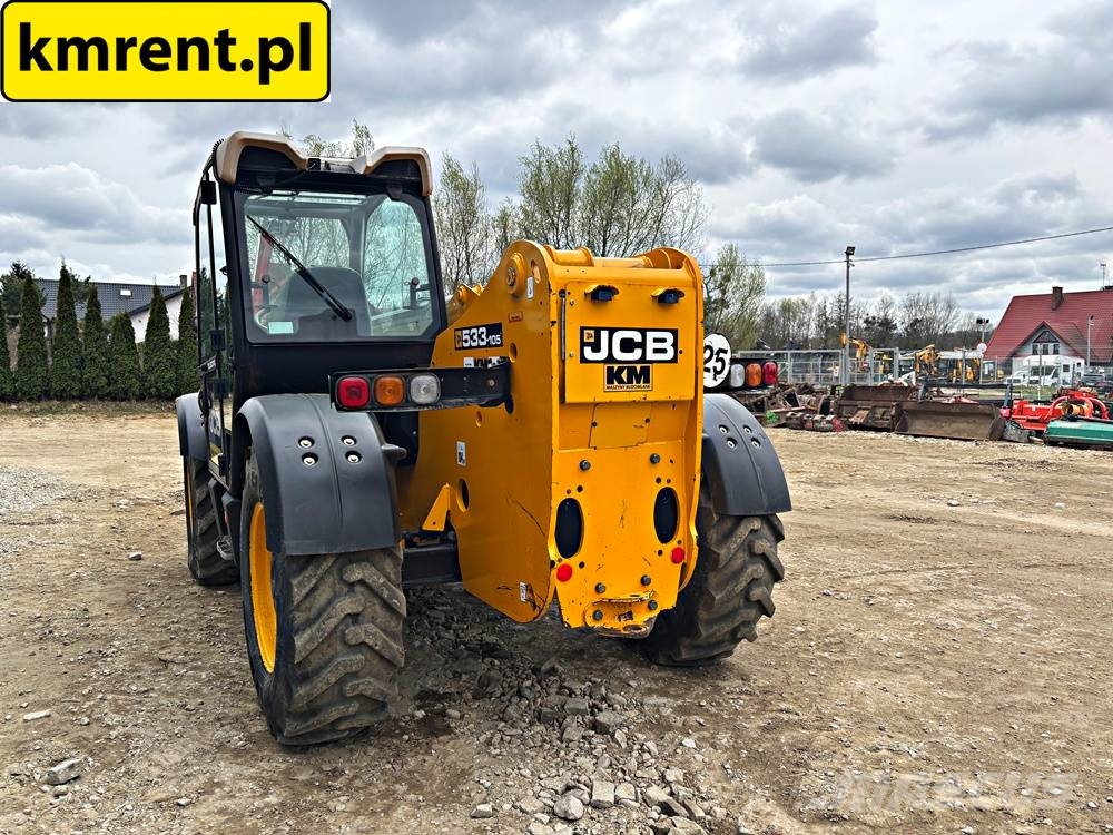 JCB 533-105 ŁADOWARKA TELESKOPOWA MTH:2065! | JCB 535- Carretillas telescópicas