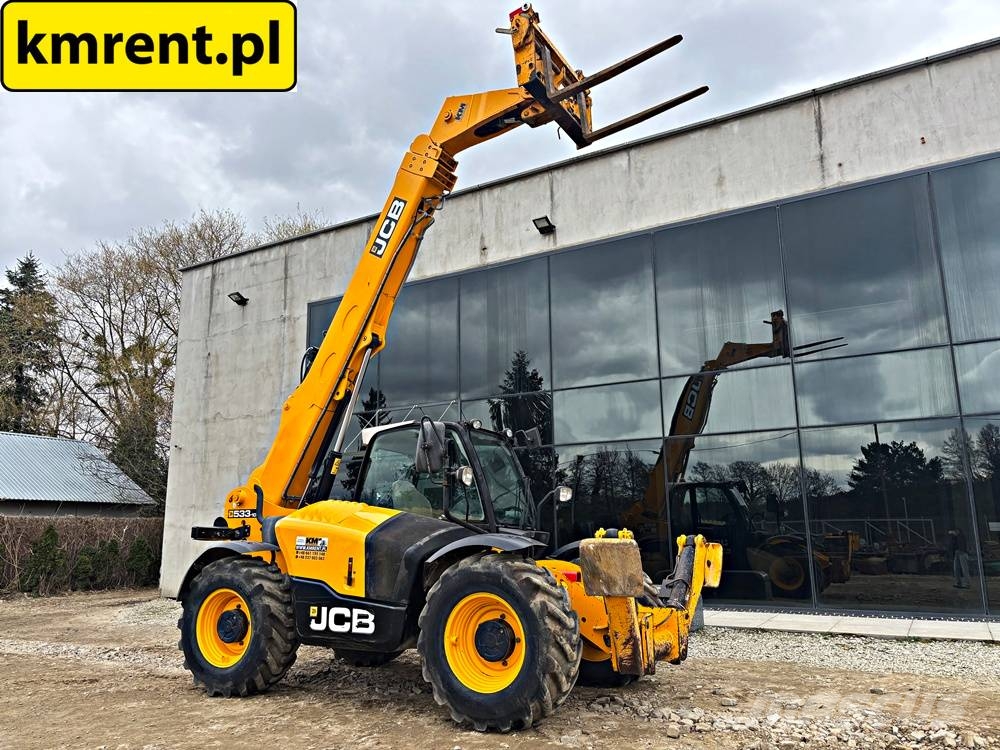 JCB 533-105 ŁADOWARKA TELESKOPOWA MTH:2065! | JCB 535- Carretillas telescópicas