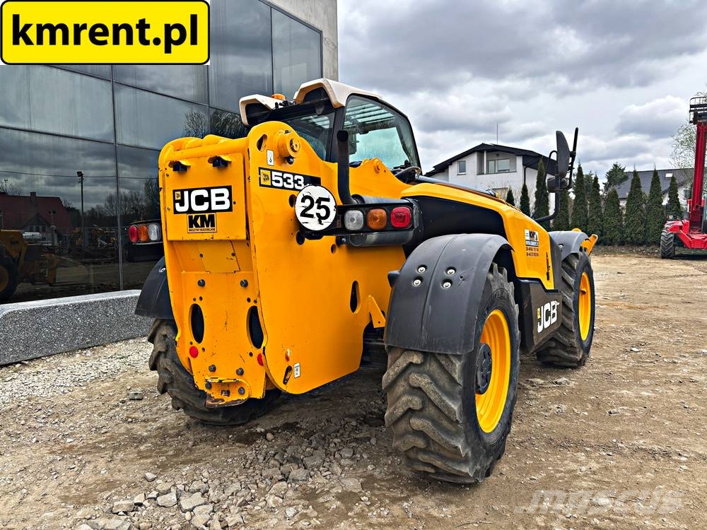 JCB 533-105 ŁADOWARKA TELESKOPOWA MTH:2065! | JCB 535- Carretillas telescópicas
