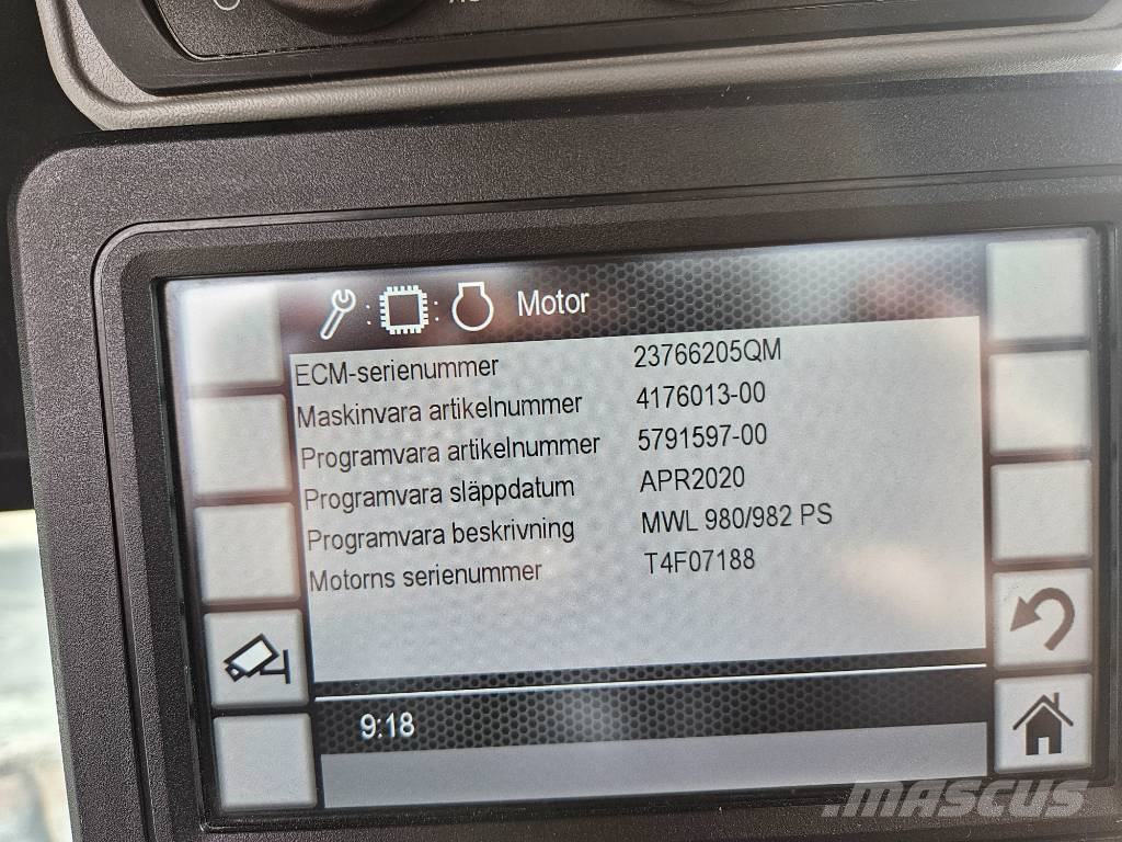 CAT 982 M Hjullastare
