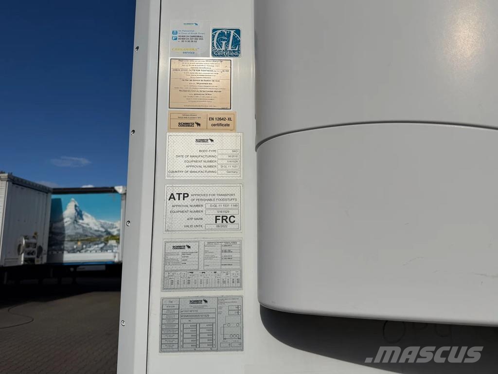 Schmitz Cargobull N/A Carrier Vector 1550 / Lift-As / Rotos-Disc Külmikpoolhaagised