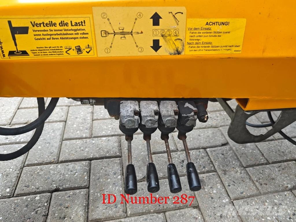 Denka-Lift JR 12 Pótkocsira szerelt emelők és állványok