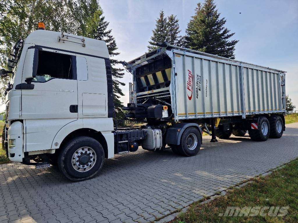Fliegl ASS 298 Cajas de piso oscilante