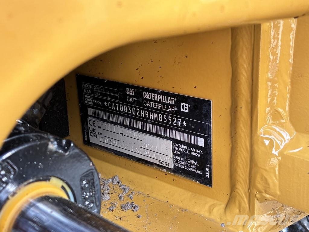 CAT 302-05CR Mini bageri < 7t