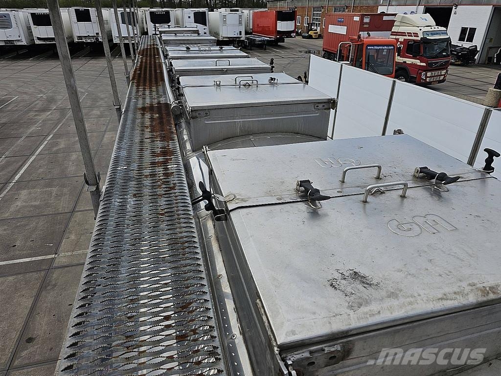 Magyar SR 34 SDC CHEMICAL 3 COMP 38M3 Poluprikolice cisterne