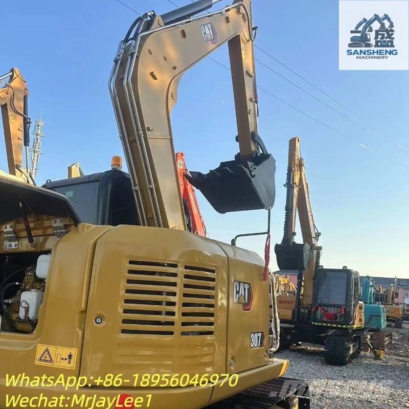 CAT 307 Excavadoras sobre orugas