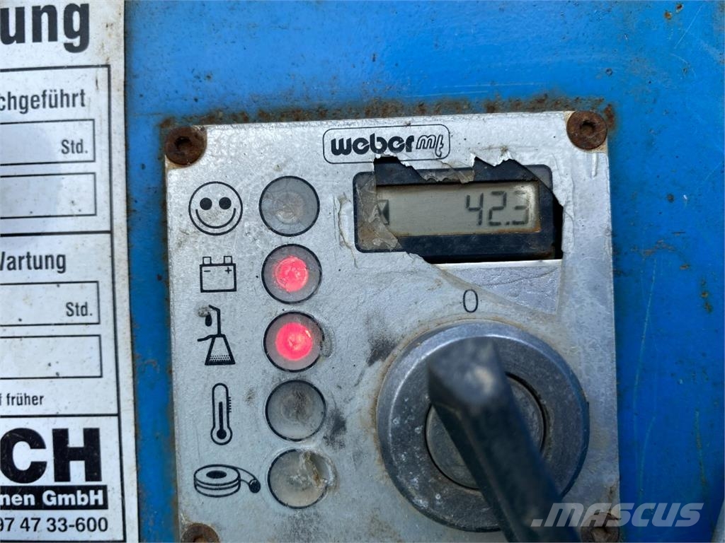 Bomag BMP 8500 TRC86 Grabenwalze FUNK, Diesel Дорожні котки